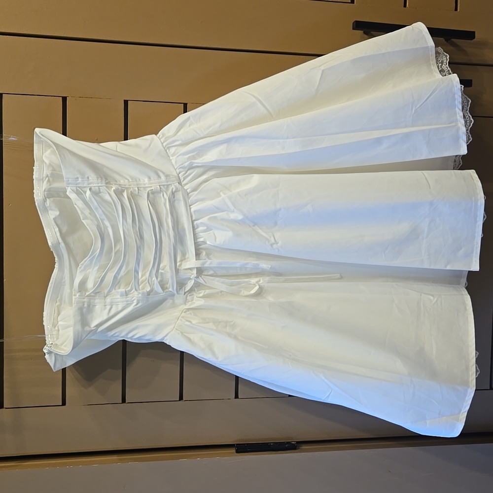 Babyboo EVIE MINI DRESS - IVORY size Medium - Picture 11 of 13